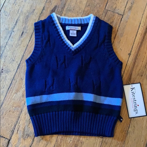Kitestring Other - Kitestrings 2T Sweater Vest